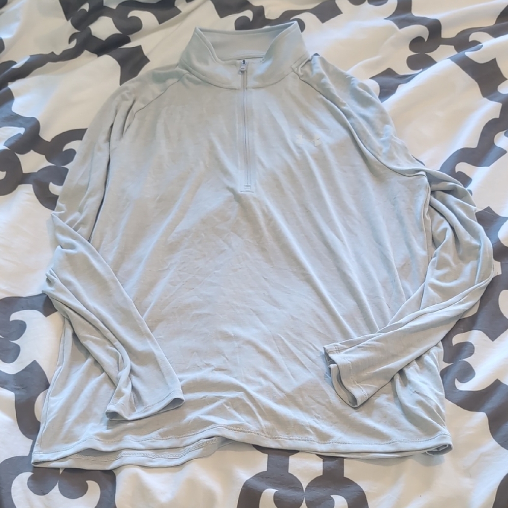 Under Armour Light Gray HeatGear Shirt